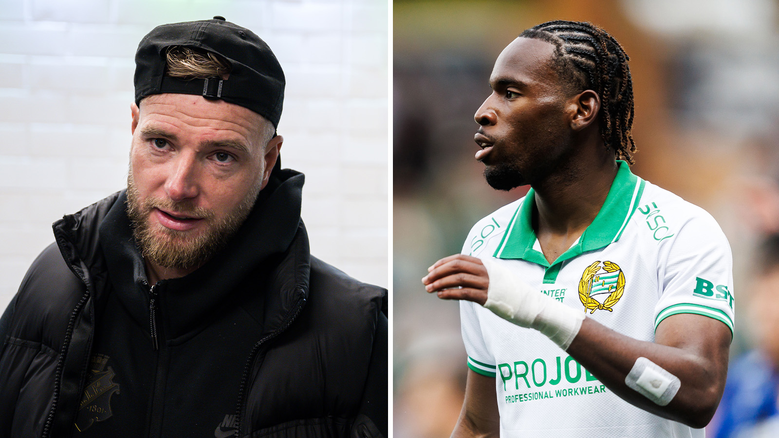 Viftar bort bråket med Guidetti: ”Stannar på planen”
