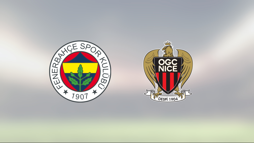 Fenerbahce rivstartade – och vann mot Niza