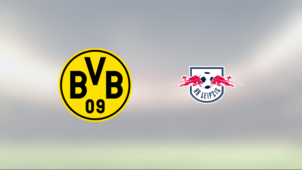 Kryss för Borussia Dortmund hemma mot Red Bull Leipzig