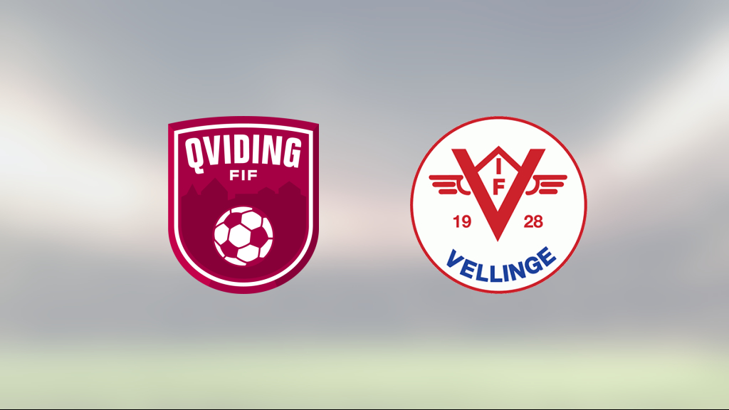 Qviding vann med 5–1 mot Vellinge