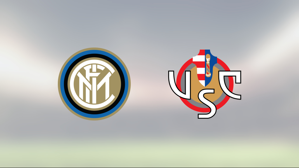 Inter vann mot Cremonese