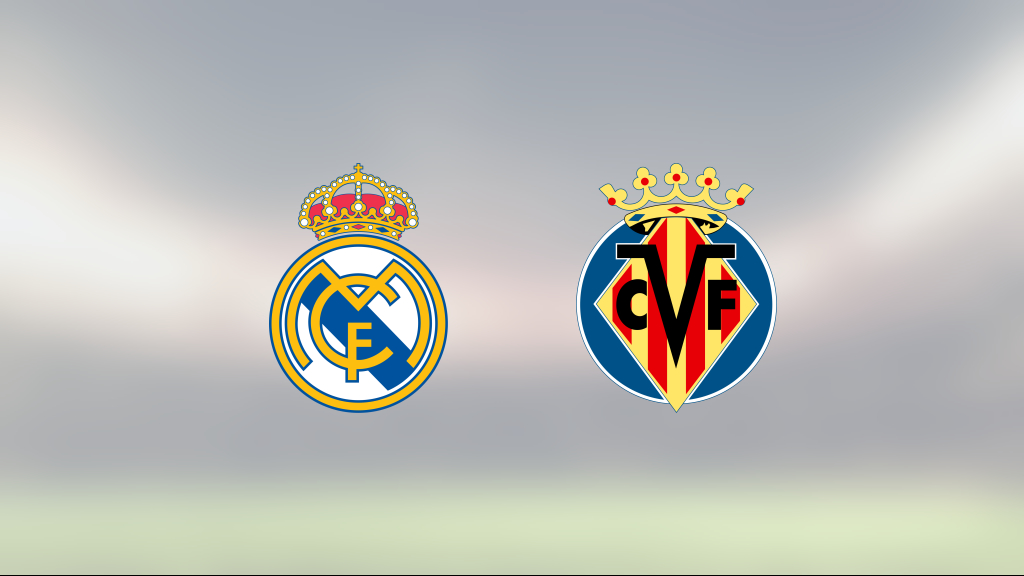 Real Madrid ny serieledare efter seger mot Villarreal