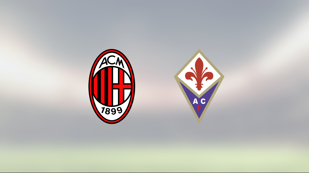 Milan toppar tabellen efter seger mot Fiorentina