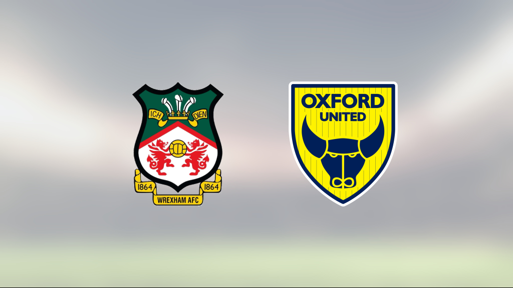 Oxford United föll mot Wrexham med 0–1