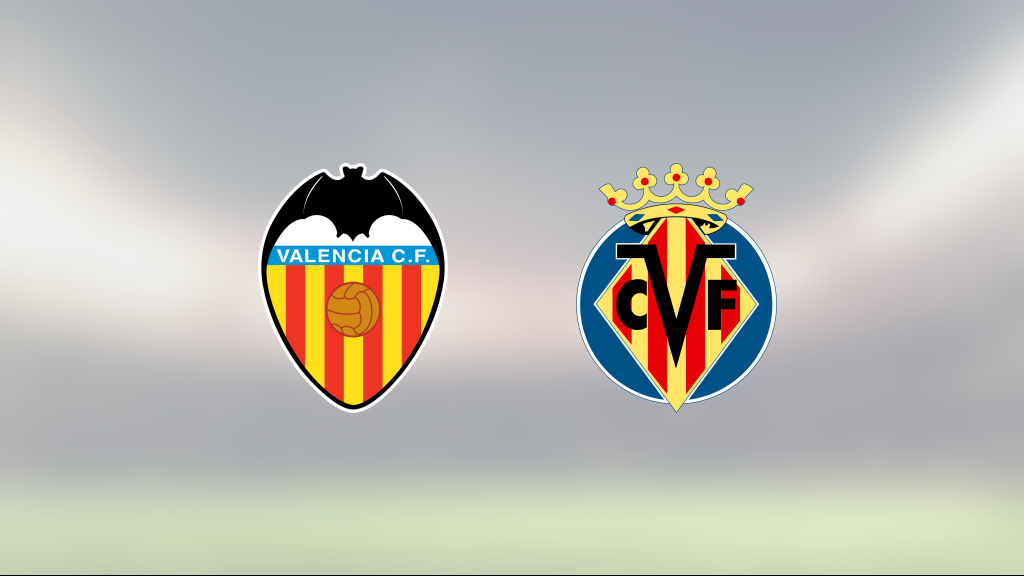 Villarreal tog kommandot från start mot Valencia