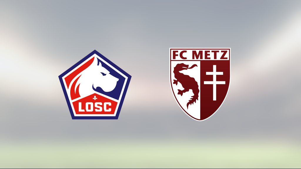 Storseger för Lille – 6–1 mot Metz