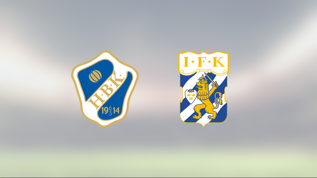 IFK Göteborg vann klart mot HBK på Örjans Vall