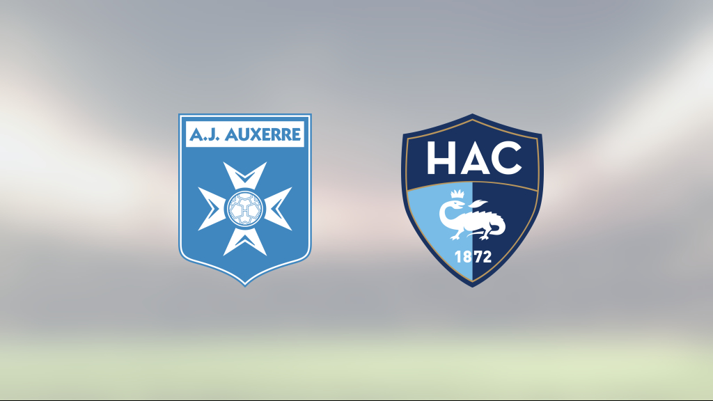 Abdoulaye Toure målskytt när Le Havre sänkte Auxerre