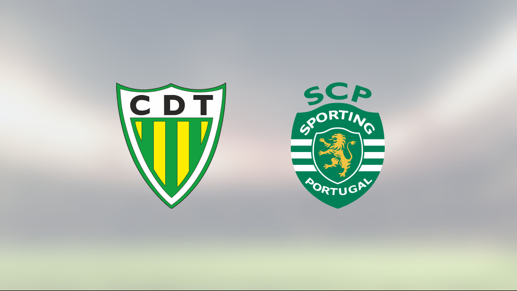 Sporting Lissabon vann med 3–0 mot Tondela