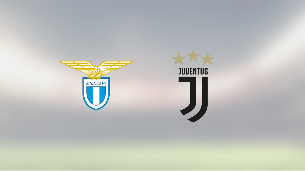 Lazio för tuffa för Juventus – förlust med 0–1