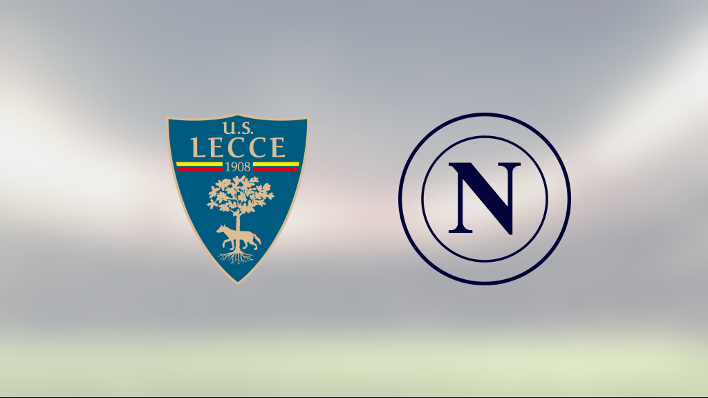 Frank Anguissa matchhjälte för Napoli borta mot Lecce