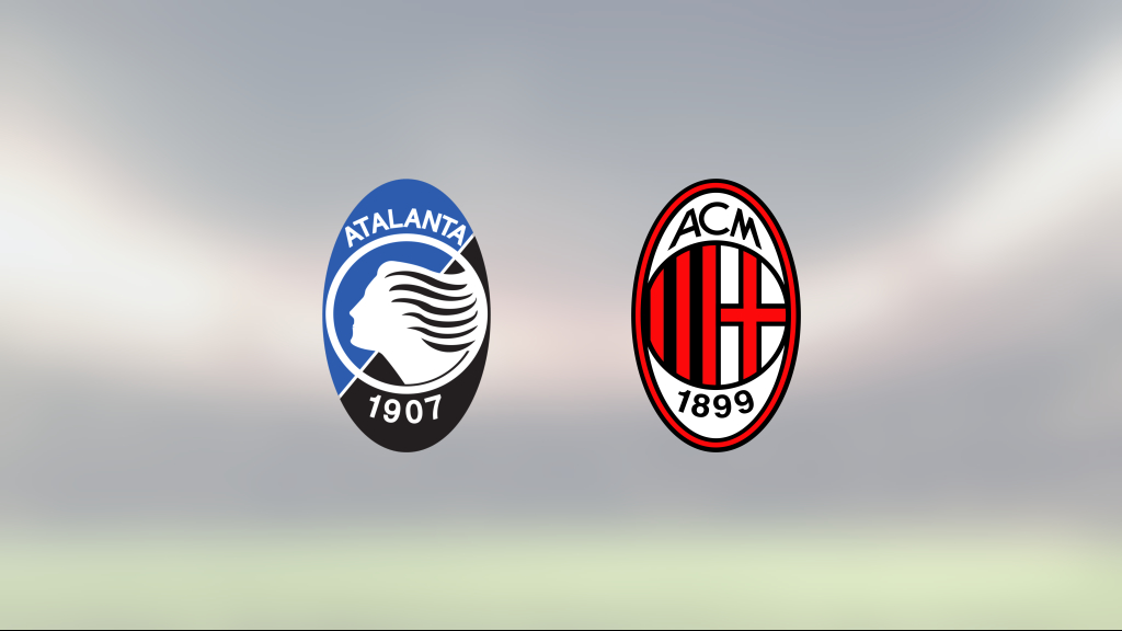 Atalanta svårslaget – nionde matchen i rad med poäng efter 1–1