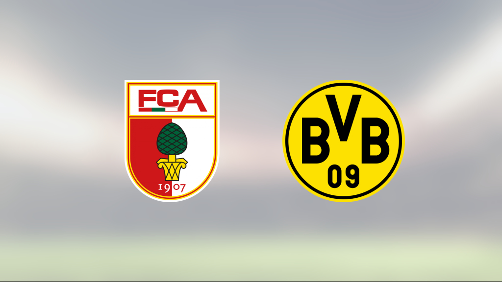 Serhou Guirassy gjorde avgörande målet för Borussia Dortmund mot Augsburg