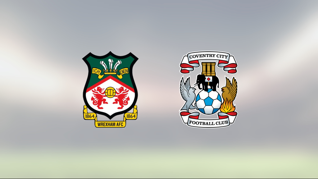 Wrexham bröt Coventrys segersvit