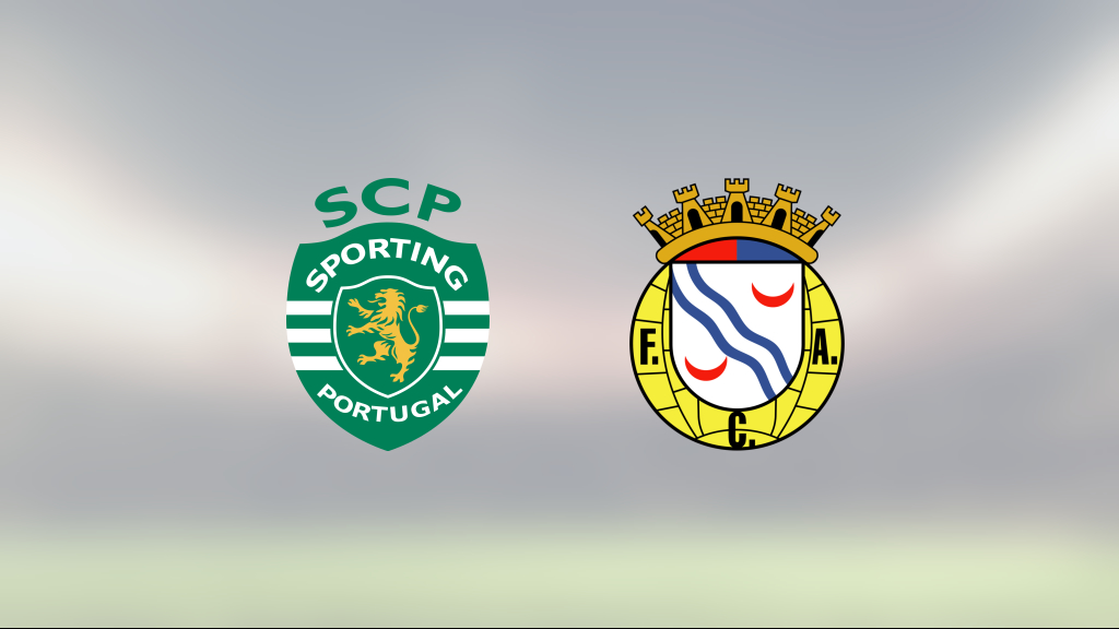 Sporting Lissabon upp i topp efter trepoängare mot Alverca