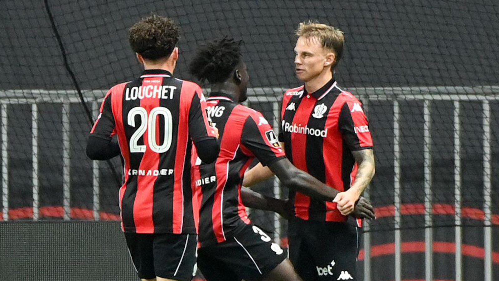 Isak Jansson slog till med första målet för Nice