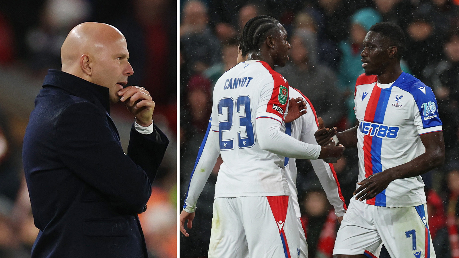 TV: Liverpool ute ur ligacupen – föll ihop mot Crystal Palace