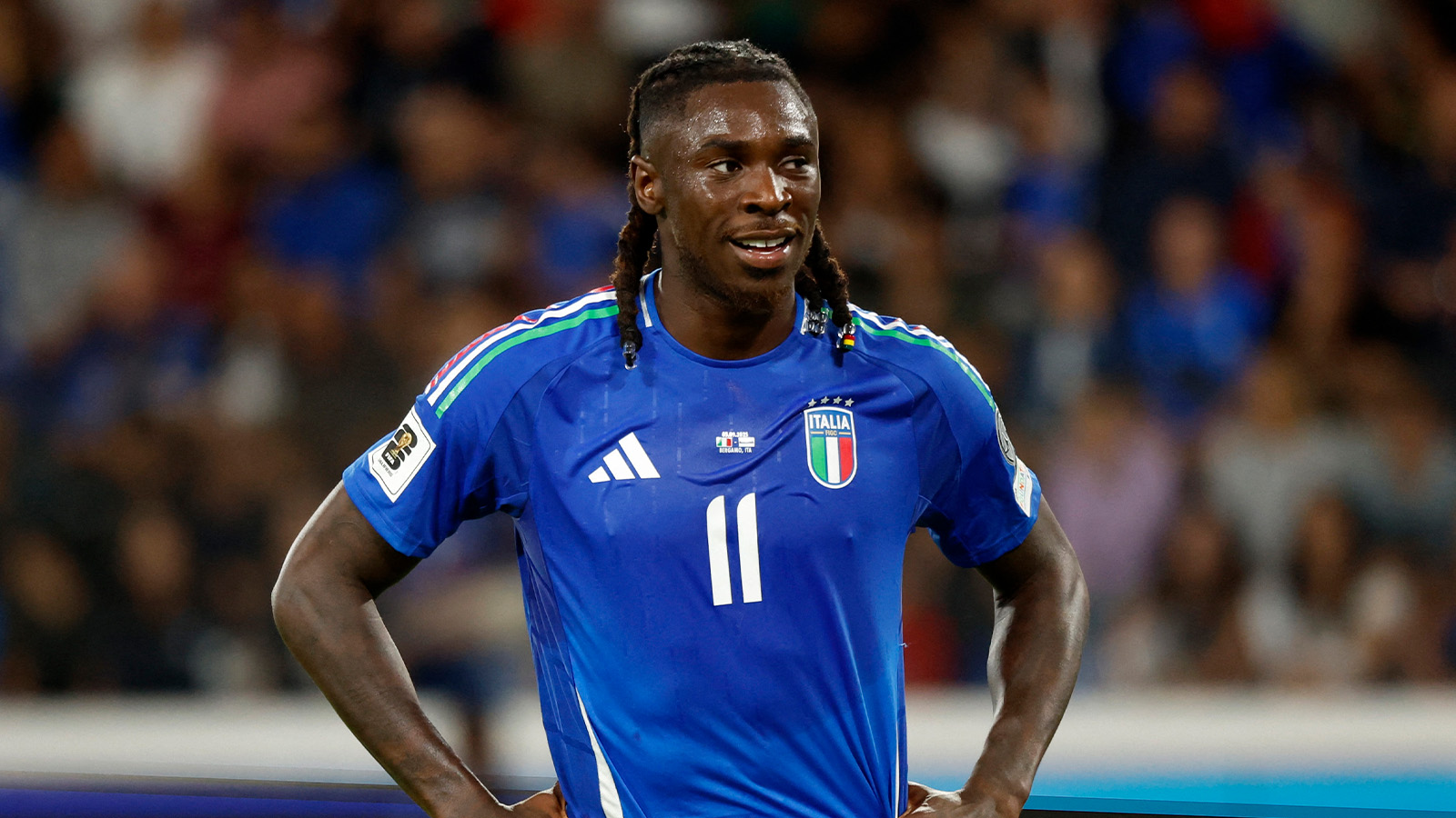 Moise Kean målskytt och utbytt skadad – på en kvart