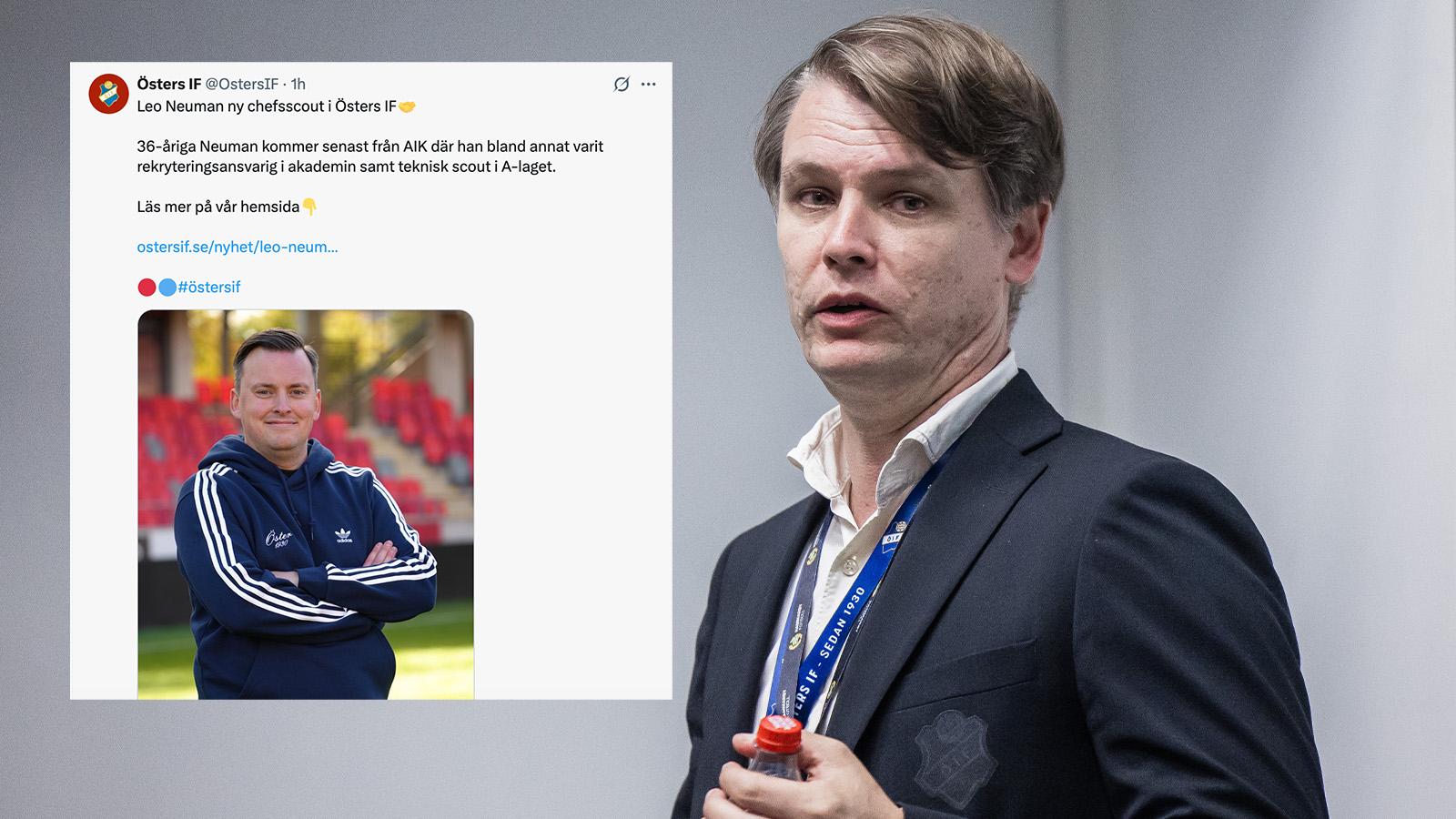 Officiellt: Neuman klar för Öster – blir chefsscout