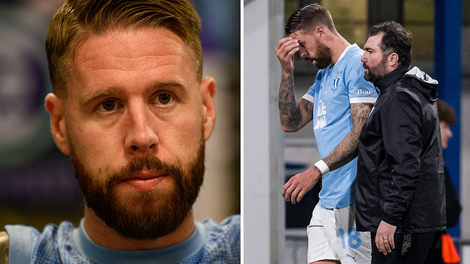MFF:s besked: Jansson fick hjärnskakning