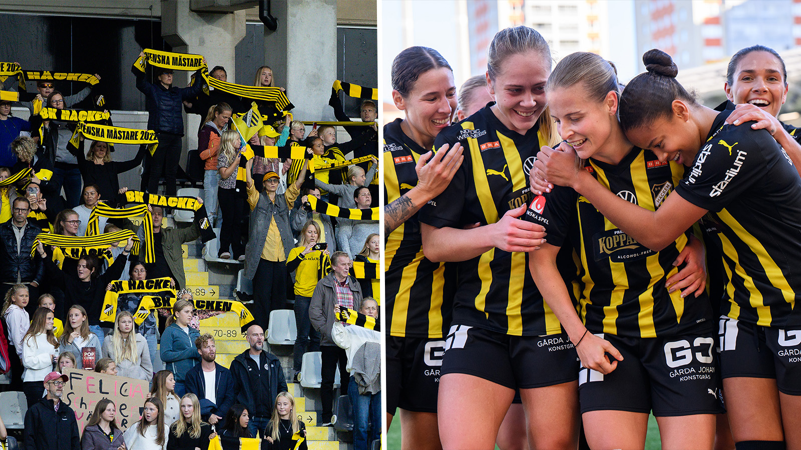 Häcken slog publikrekord i seriefinalen: ”En extra spelare”