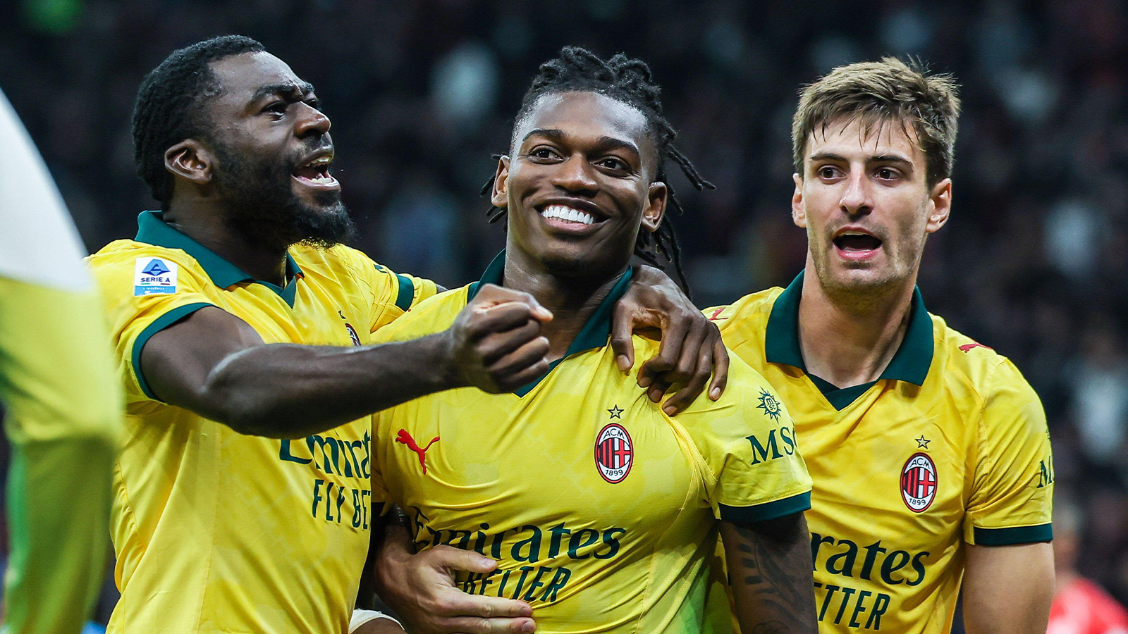 Milan nya serieledare – efter Leãos dubbel