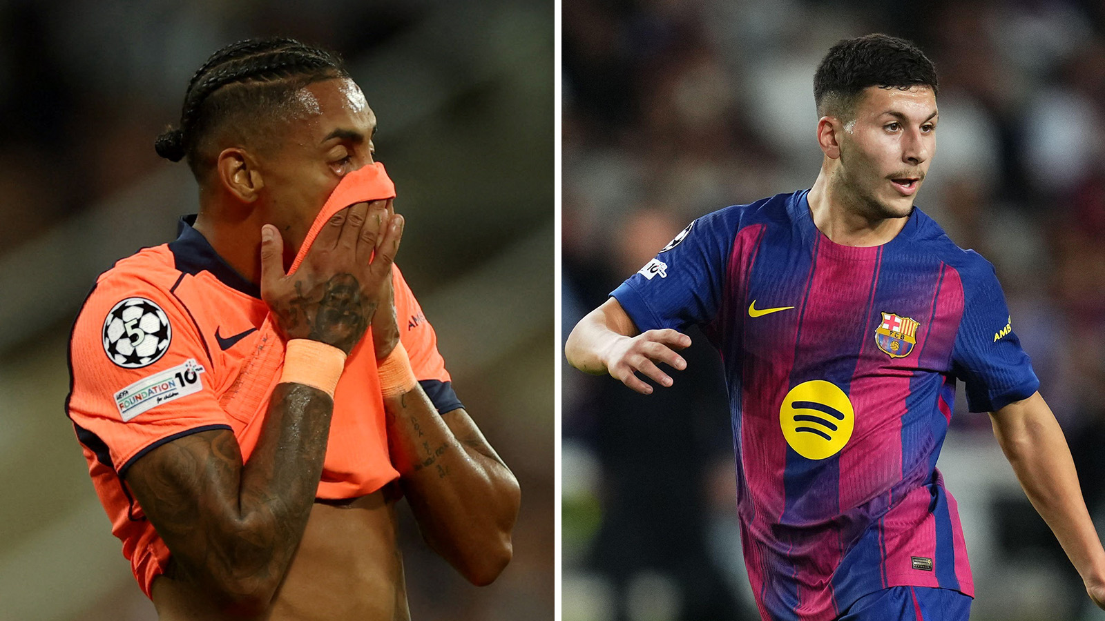 Uppgifter: Raphinha missar helgens El Clásico