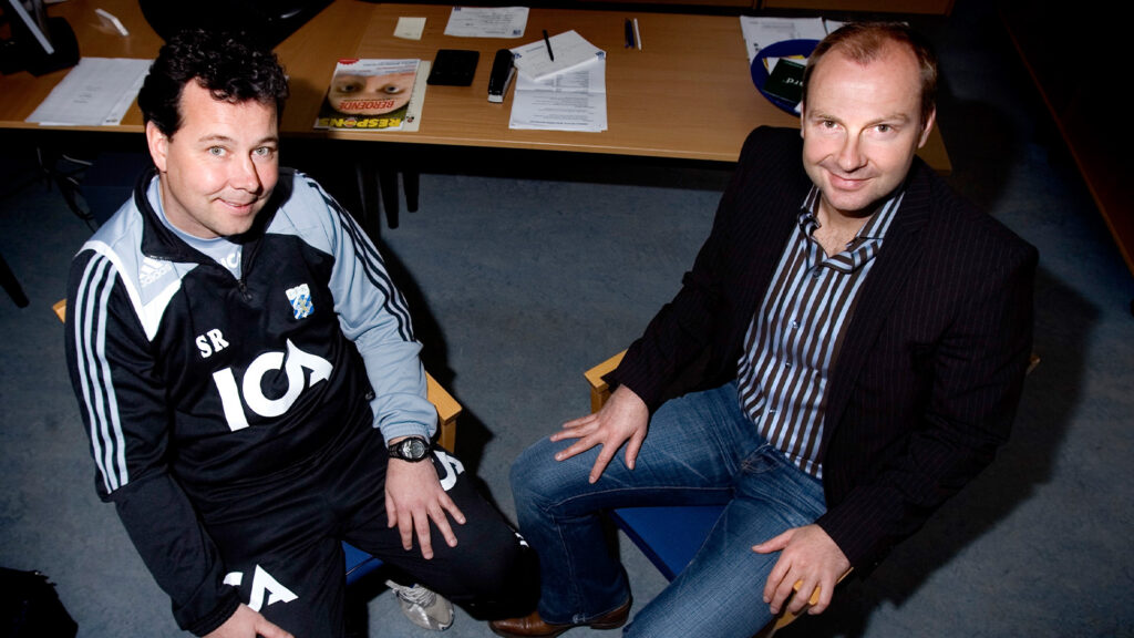 070123 Fotboll, Allsvenskan, IFK Göteborg, Håkan Mild och Stefan Rehn.
