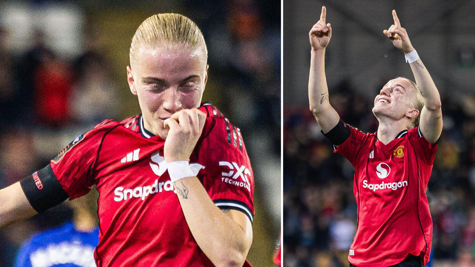 JUST NU: Sandberg målskytt för United i stormötet
