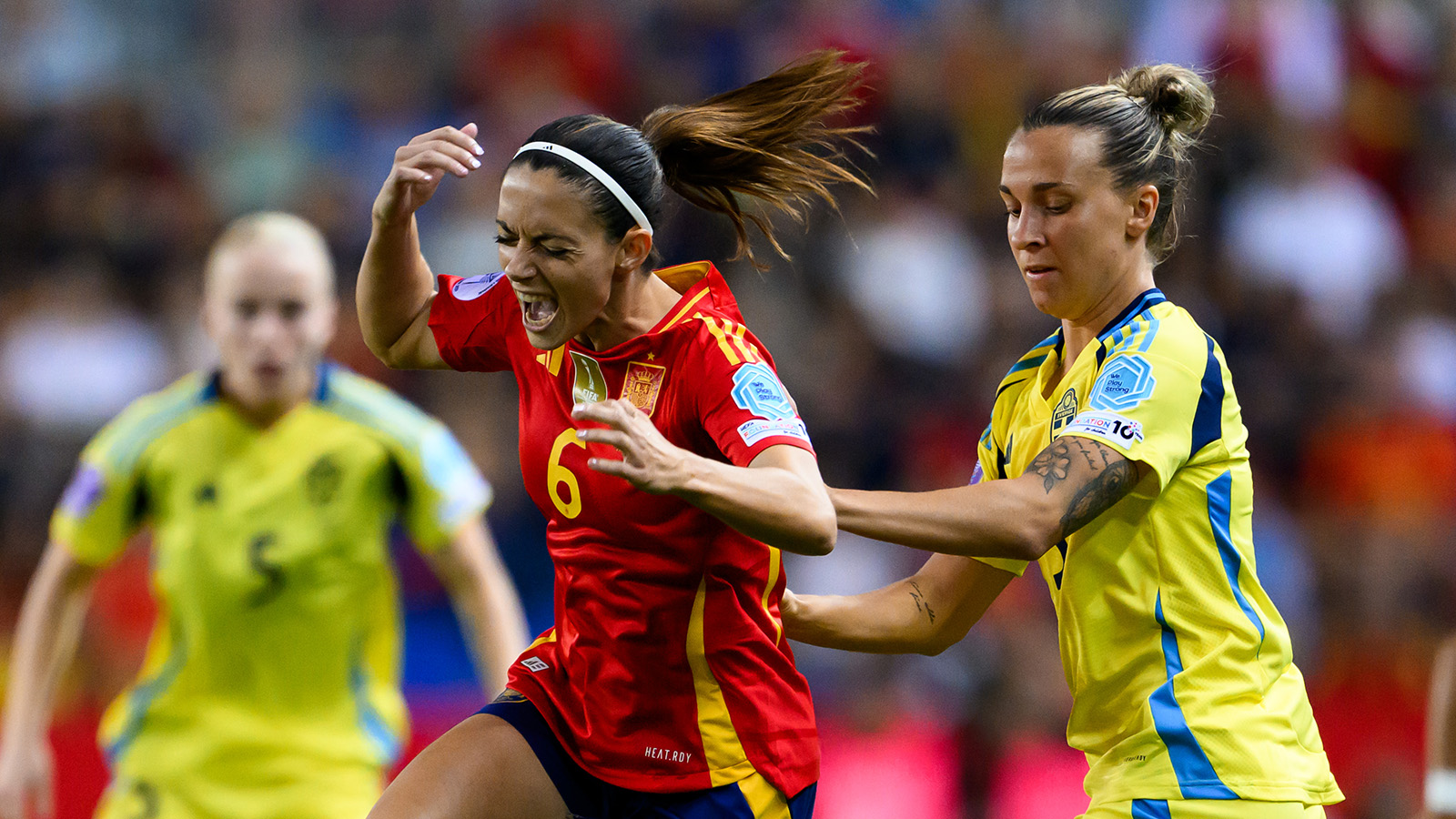 JUST NU: Kalldusch för Sverige – Spanien tar ledningen