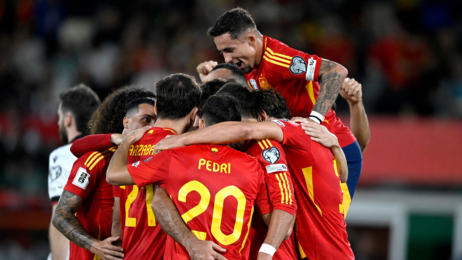 JUST NU: Spanien tog tredje raka segern i VM-kvalet