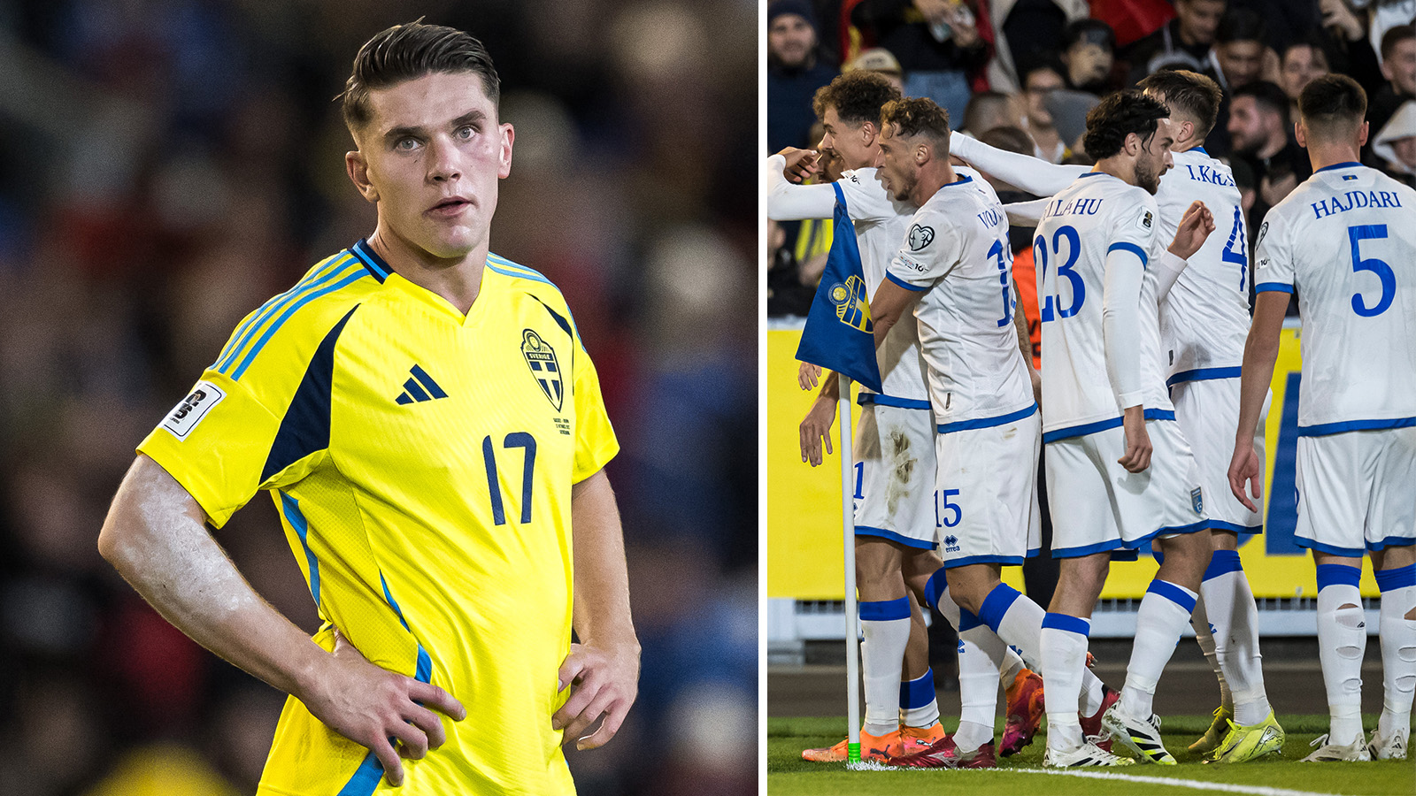 JUST NU: Nytt fiasko för Sverige – föll mot Kosovo
