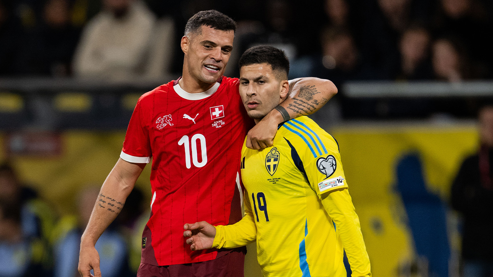Xhaka om Sverige: ”Jag är helt klart förvånad”