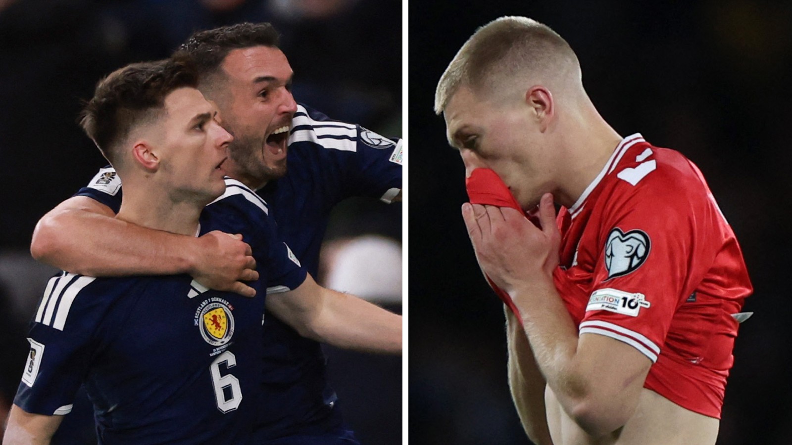 Danmarks fiasko fullbordat – efter dubbla mål på tilläggstid