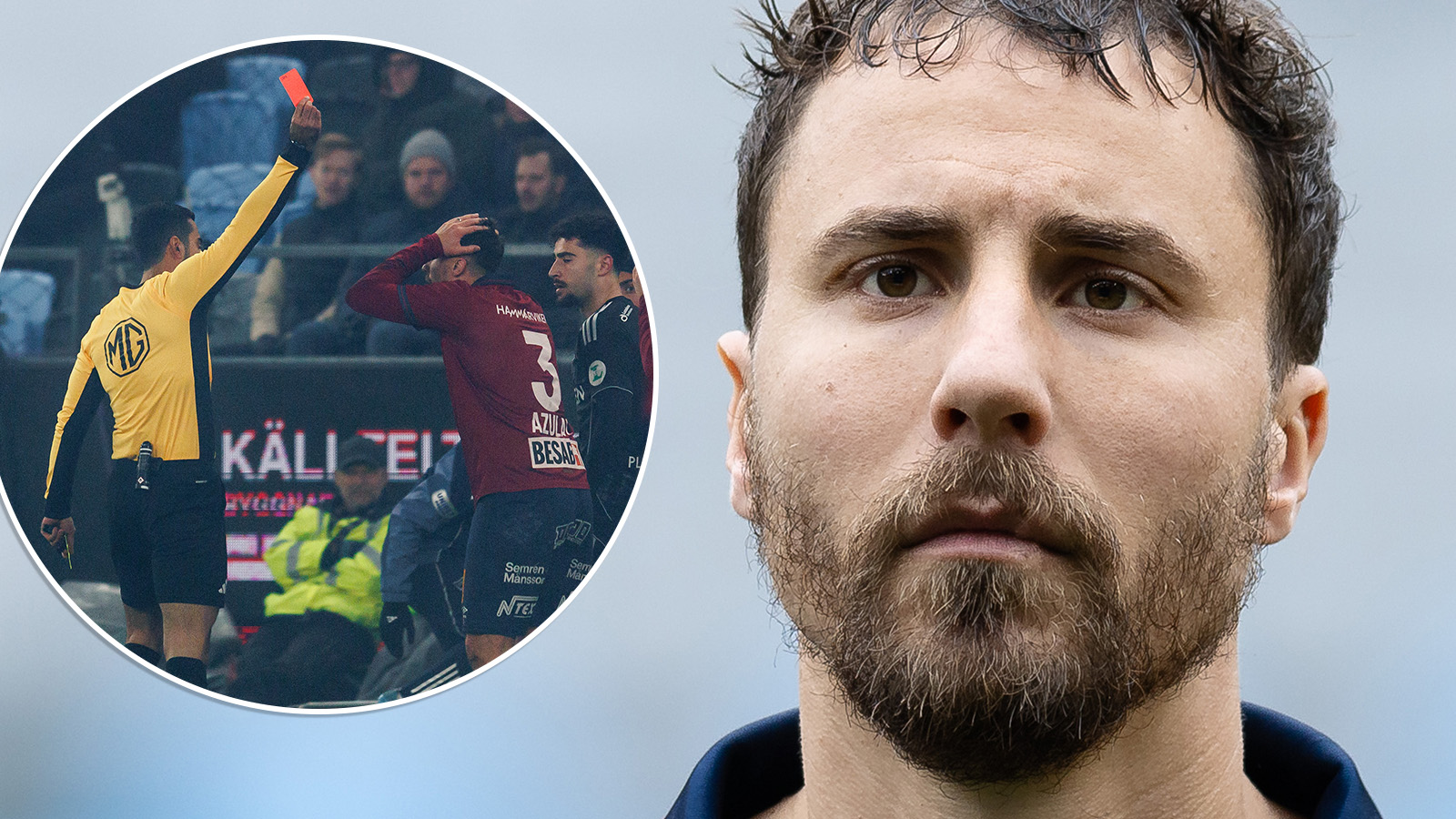 Får se kval-returen från läktaren: ”Hemskt”