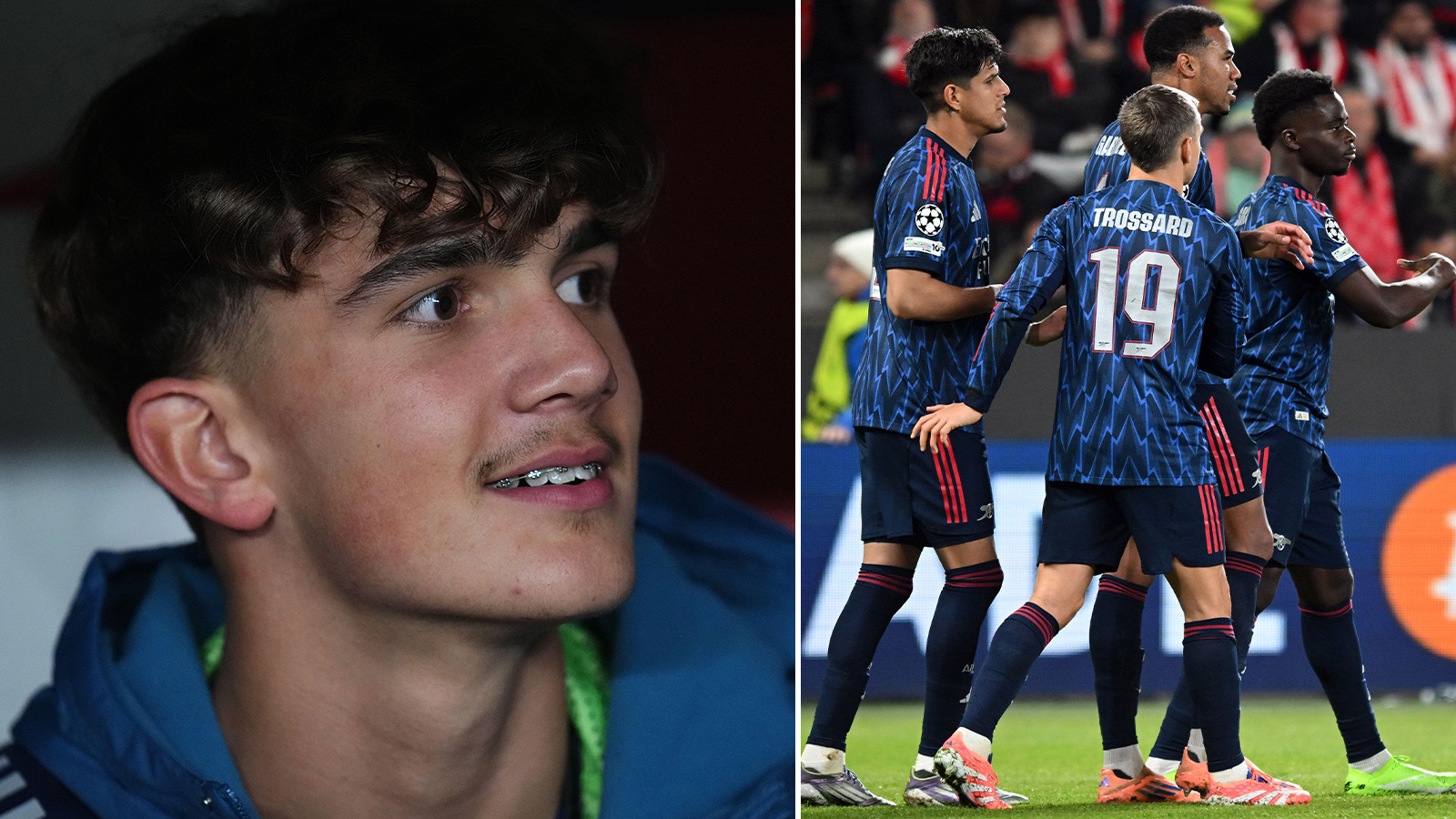 Dowman slår rekord – när Arsenal krossade Slavia Prag