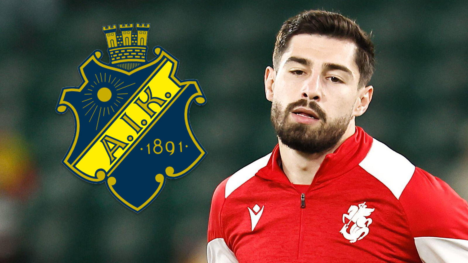 Uppgifter: AIK vill värva Giorgi Guliashvili