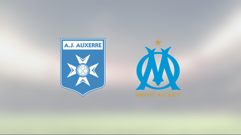 Angel Gomes avgjorde när Marseille sänkte Auxerre
