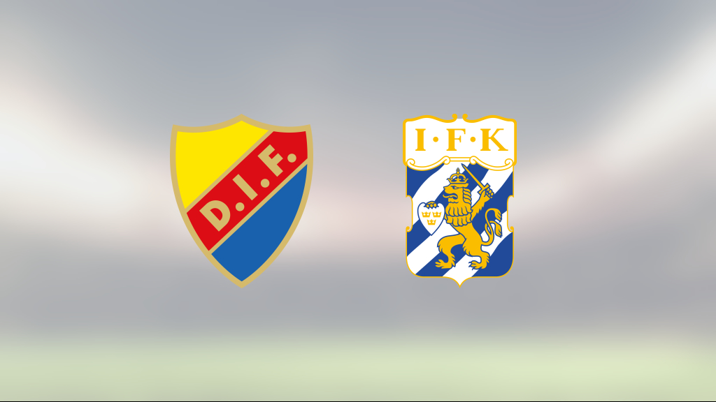 Mållöst för Djurgården och IFK Göteborg på 3Arena