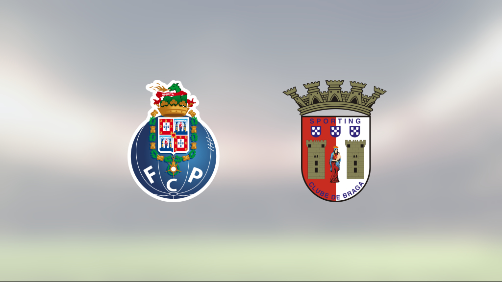 Porto upp i topp efter seger mot Braga