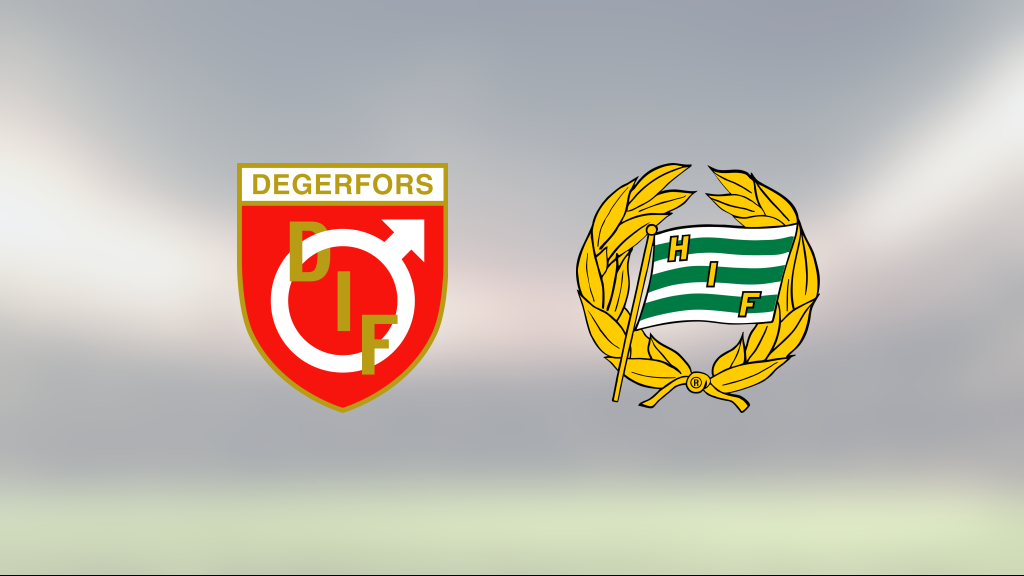 Oavgjort för Degerfors hemma mot Hammarby