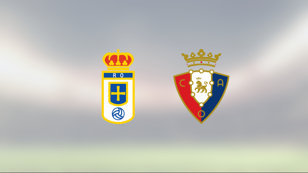 Mållöst när Real Oviedo tog emot Osasuna