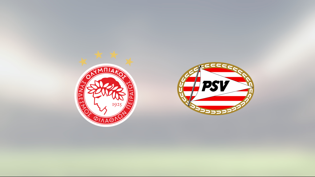 Kryss på övertid för PSV mot Olympiacos