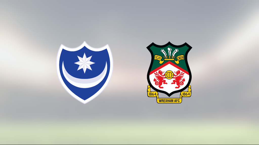 Mållöst för Portsmouth och Wrexham på Fratton Park