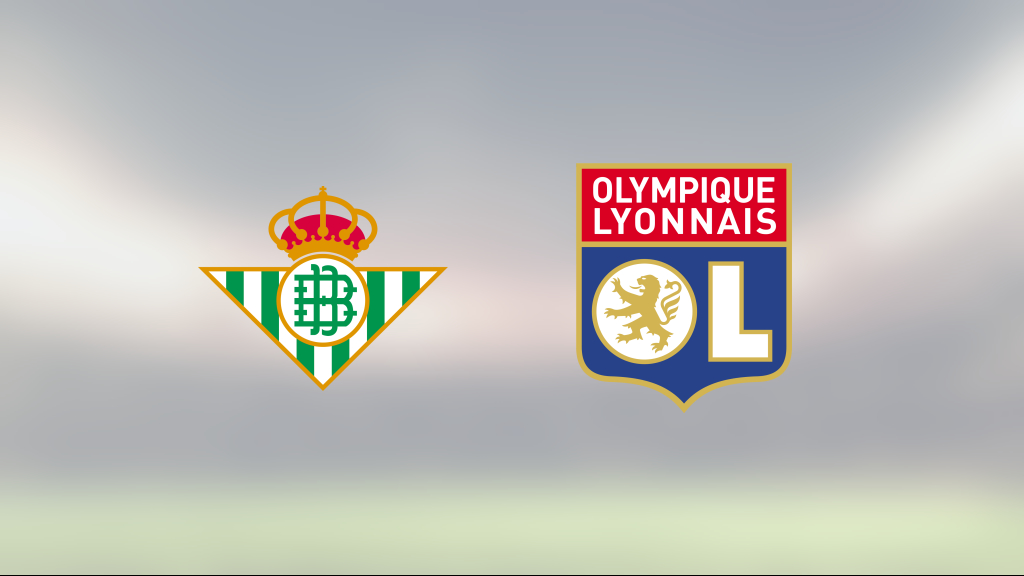 Real Betis vann mot Lyon på Estadio de la Cartuja