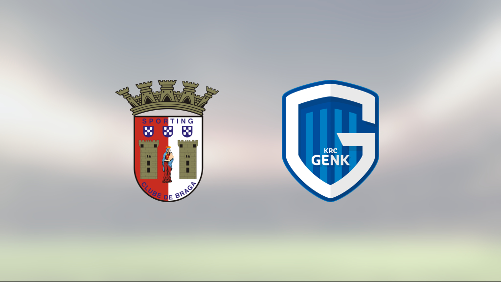 Genk vann med 4–3 borta mot Braga