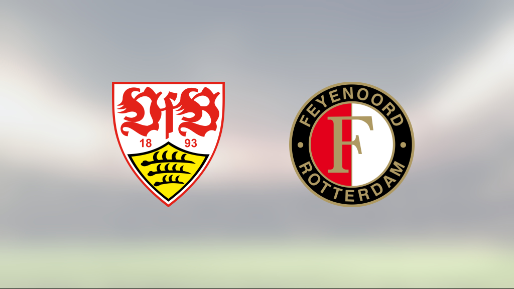 VfB Stuttgart vann mot Feyenoord efter sent avgörande