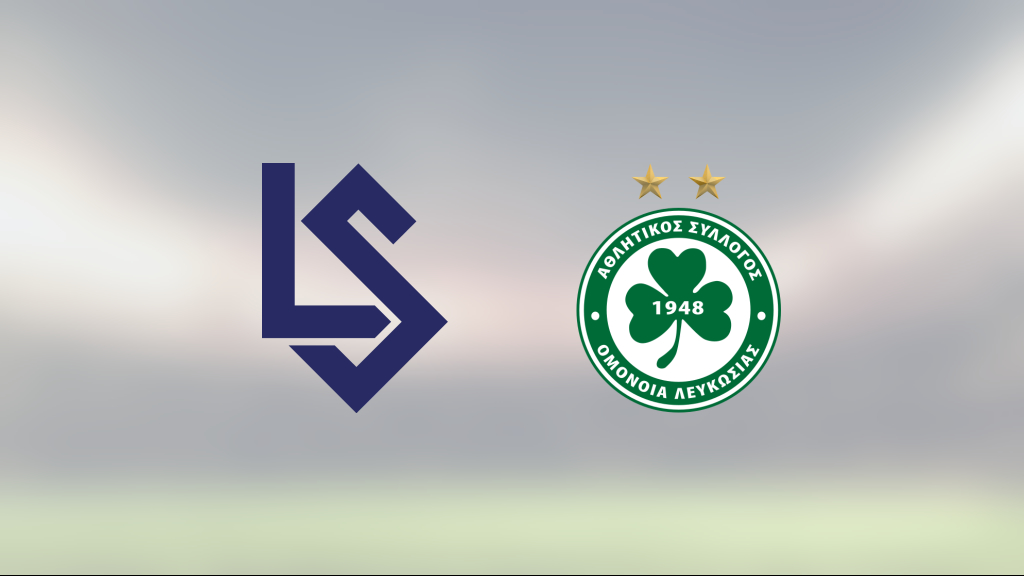 En poäng för Omonia Nicosia borta mot Lausanne