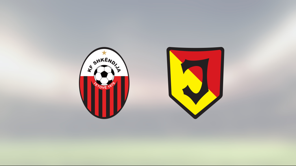 Sergio Lozano räddade poäng på övertid mot Shkendija