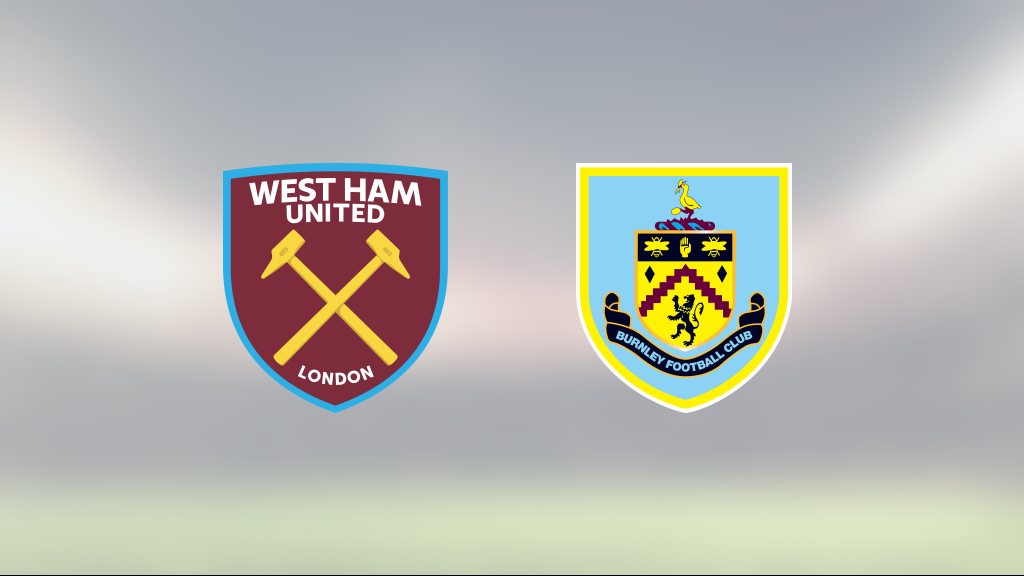 West Ham besegrade Burnley med knapp marginal